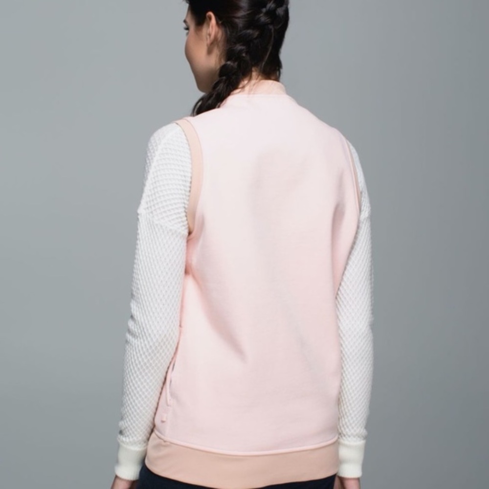 Lululemon Departure Vest - Parfait Pink / Naked - Picture 3 of 11